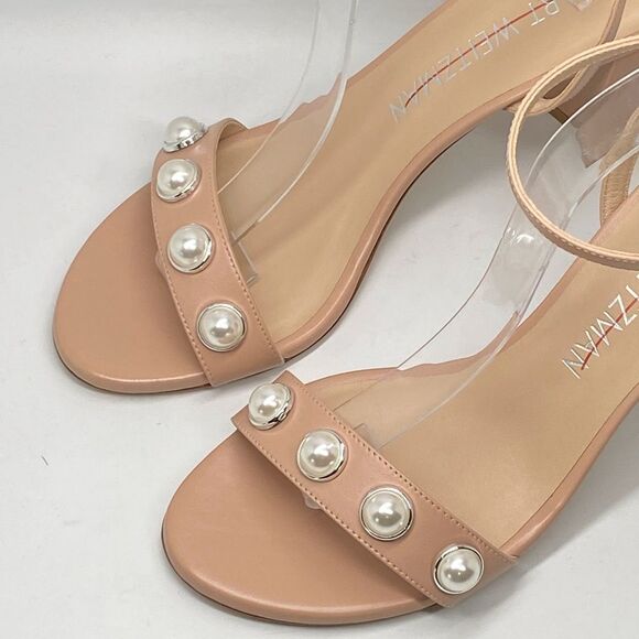 Stuart Weitzman Embellished Ankle Strap Sandals size 10 - Picture 4 of 10